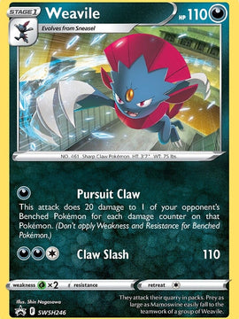Weavile (SWSH246) [Sword & Shield: Black Star Promos]