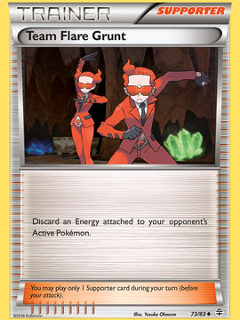 Team Flare Grunt (73/83) [XY: Generations]