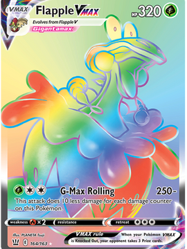 Flapple VMAX (164/163) [Sword & Shield: Battle Styles]