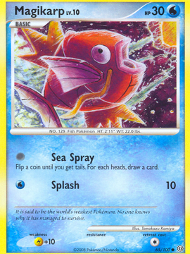 Magikarp (65/100) [Diamond & Pearl: Stormfront]