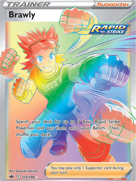 Brawly (212/198) [Sword & Shield: Chilling Reign]
