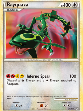 Rayquaza (20/95) [HeartGold & SoulSilver: Call of Legends]