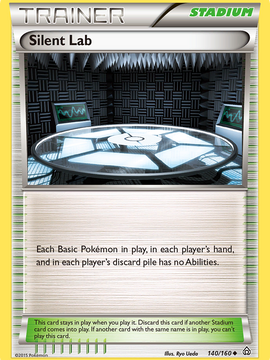 Silent Lab (140/160) [XY: Primal Clash]