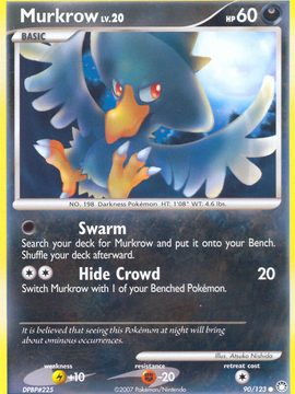 Murkrow (90/123) [Diamond & Pearl: Mysterious Treasures]