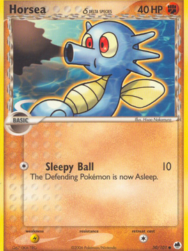 Horsea (50/101) (Delta Species) [EX: Dragon Frontiers]