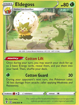Eldegoss (016/203) [Sword & Shield: Evolving Skies]