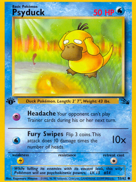 Psyduck (53/62) [Fossil 1st Edition]
