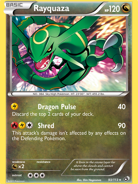 Rayquaza (93/113) [Black & White: Legendary Treasures]