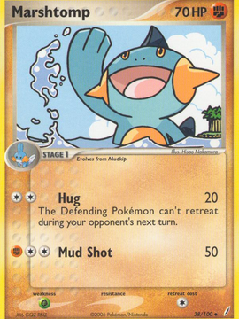 Marshtomp (38/100) [EX: Crystal Guardians]