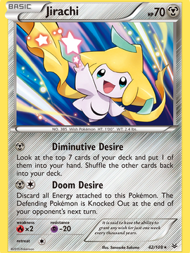 Jirachi (42/108) [XY: Roaring Skies]