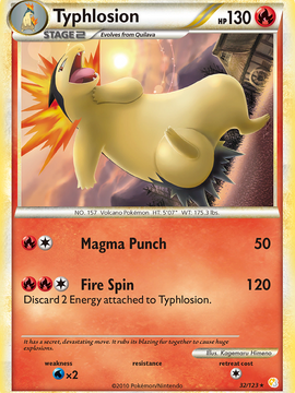 Typhlosion (32/123) [HeartGold & SoulSilver: Base Set]