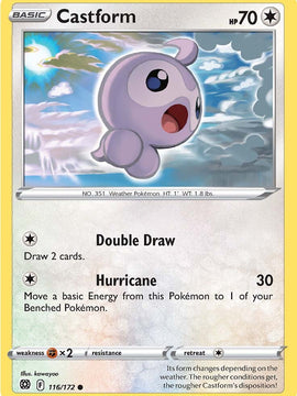Castform (116/172) [Sword & Shield: Brilliant Stars]
