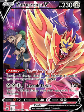 Zamazenta V (TG22/TG30) [Sword & Shield: Astral Radiance]