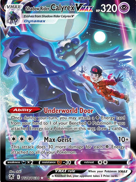 Shadow Rider Calyrex VMAX (TG18/TG30) [Sword & Shield: Astral Radiance]