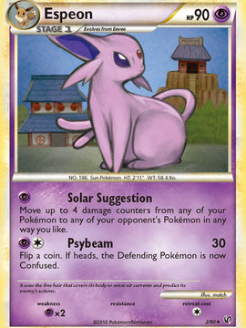 Espeon (2/90) (Theme Deck Exclusive) [HeartGold & SoulSilver: Undaunted]