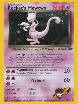 Rocket's Mewtwo (14/132) [Gym Challenge Unlimited]