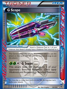 G Scope (93/101) [Black & White: Plasma Blast]