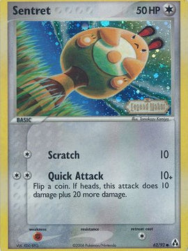 Sentret (62/92) (Stamped) [EX: Legend Maker]