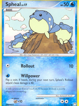Spheal (102/123) [Diamond & Pearl: Mysterious Treasures]
