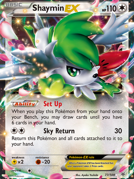 Shaymin EX (77/108) [XY: Roaring Skies]
