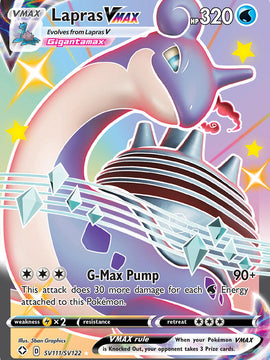 Lapras VMAX (SV111/SV122) [Sword & Shield: Shining Fates]