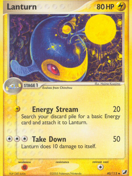 Lanturn (40/115) [EX: Unseen Forces]