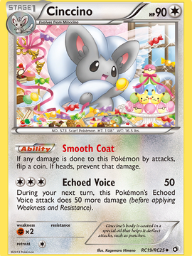 Cinccino (RC19/RC25) [Black & White: Legendary Treasures]
