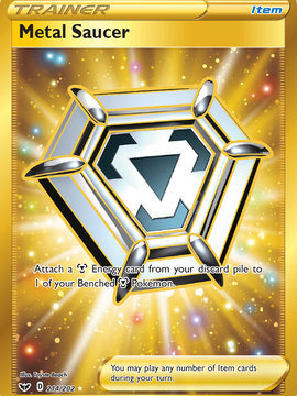 Metal Saucer (214/202) [Sword & Shield: Base Set]