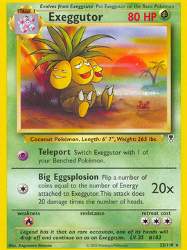 Exeggutor (23/110) [Legendary Collection]