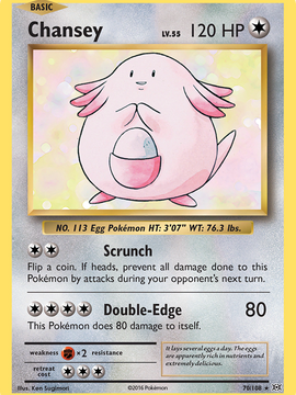 Chansey (70/108) [XY: Evolutions]