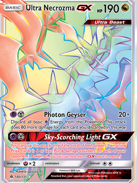 Ultra Necrozma GX (140/131) [Sun & Moon: Forbidden Light]