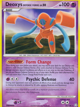 Deoxys Defense Forme (25/146) [Diamond & Pearl: Legends Awakened]
