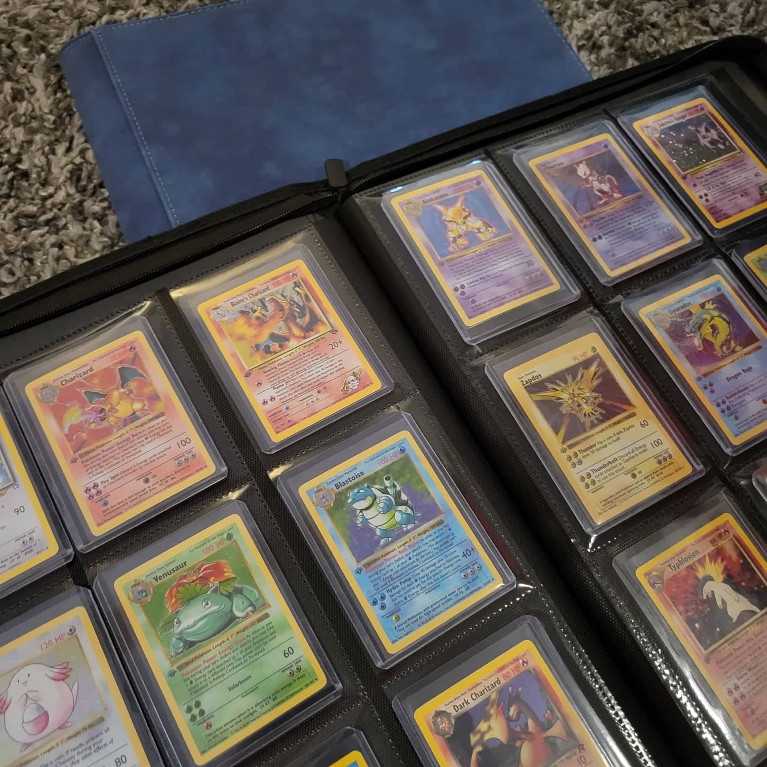 9-Pocket Toploader Binder - 3x4'' Slots (216 Toploader Card Slots) - Danireon Cards & Games