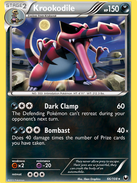 Krookodile (66/108) [Black & White: Dark Explorers]