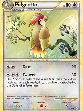 Pidgeotto (48/95) [HeartGold & SoulSilver: Call of Legends]