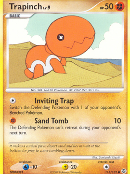 Trapinch (115/132) [Diamond & Pearl: Secret Wonders]