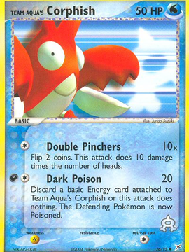 Team Aqua's Corphish (26/95) [EX: Team Magma vs Team Aqua]