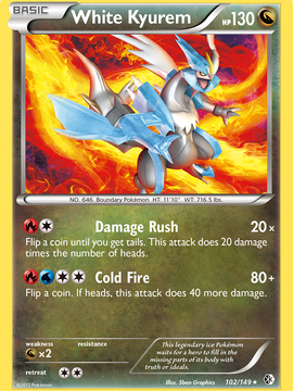 White Kyurem (102/149) [Black & White: Boundaries Crossed]