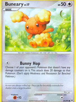 Buneary (55/99) [Platinum: Arceus]