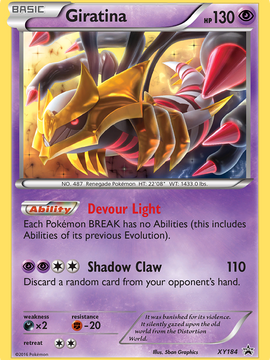 Giratina (XY184) [XY: Black Star Promos]