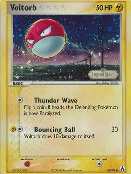 Voltorb (68/92) (Stamped) [EX: Legend Maker]