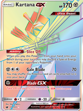 Kartana GX (117/111) [Sun & Moon: Crimson Invasion]