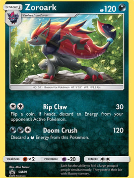 Zoroark (SM89) [Sun & Moon: Black Star Promos]