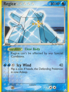 Regice (27/110) [EX: Holon Phantoms]