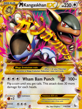 M Kangaskhan EX (109/106) [XY: Flashfire]