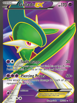 Gallade EX (99/108) [XY: Roaring Skies]