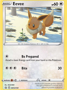 Eevee (SWSH190) [Sword & Shield: Black Star Promos]
