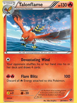 Talonflame (28/146) [XY: Base Set]