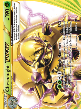 Chesnaught BREAK (12) [BREAKthrough] Holofoil