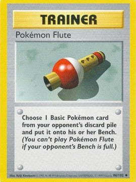 Pokemon Flute (86/102) [Base Set Shadowless Unlimited]